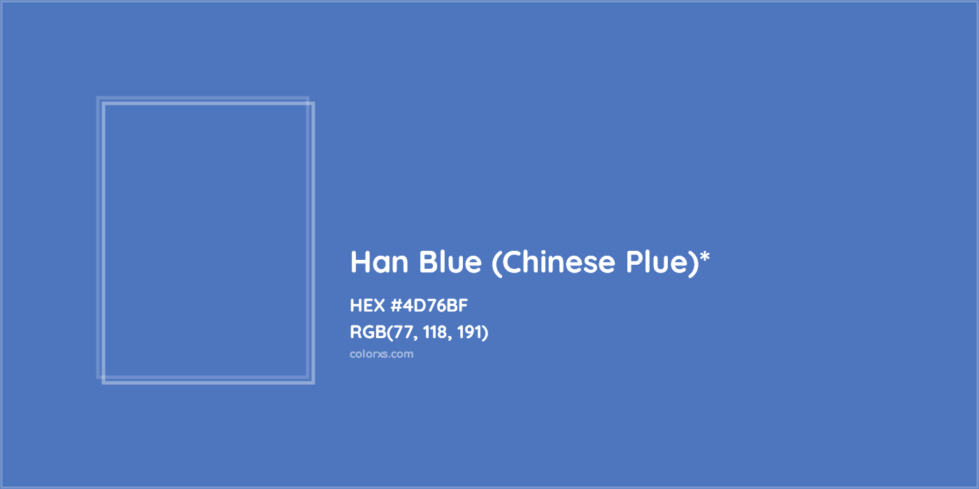 HEX #4D76BF Color Name, Color Code, Palettes, Similar Paints, Images