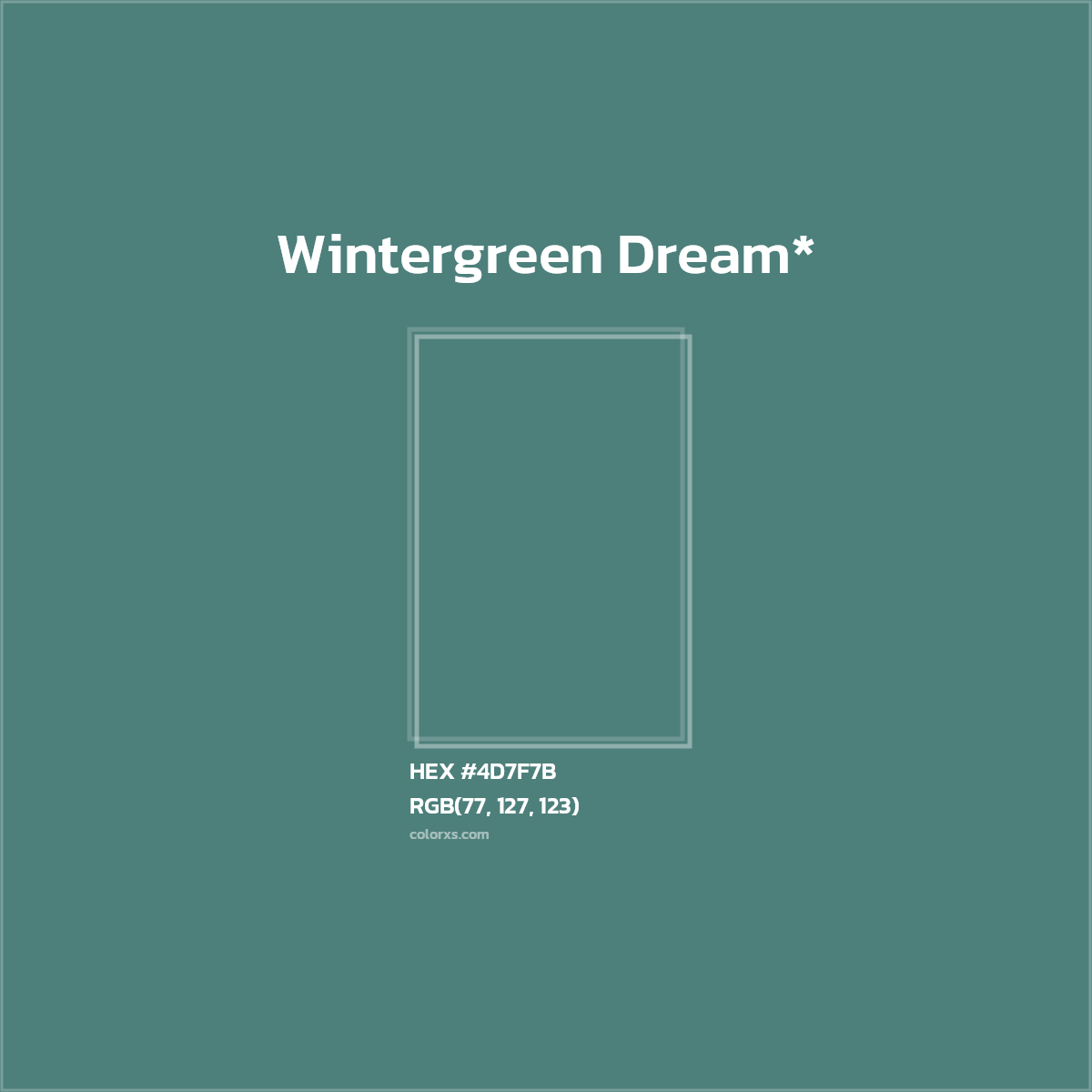 HEX #4D7F7B Color Name, Color Code, Palettes, Similar Paints, Images