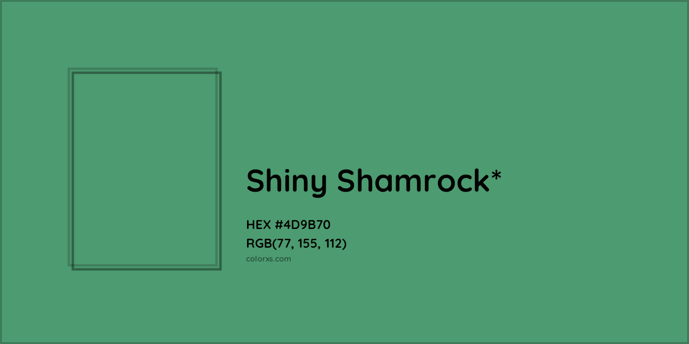 HEX #4D9B70 Color Name, Color Code, Palettes, Similar Paints, Images