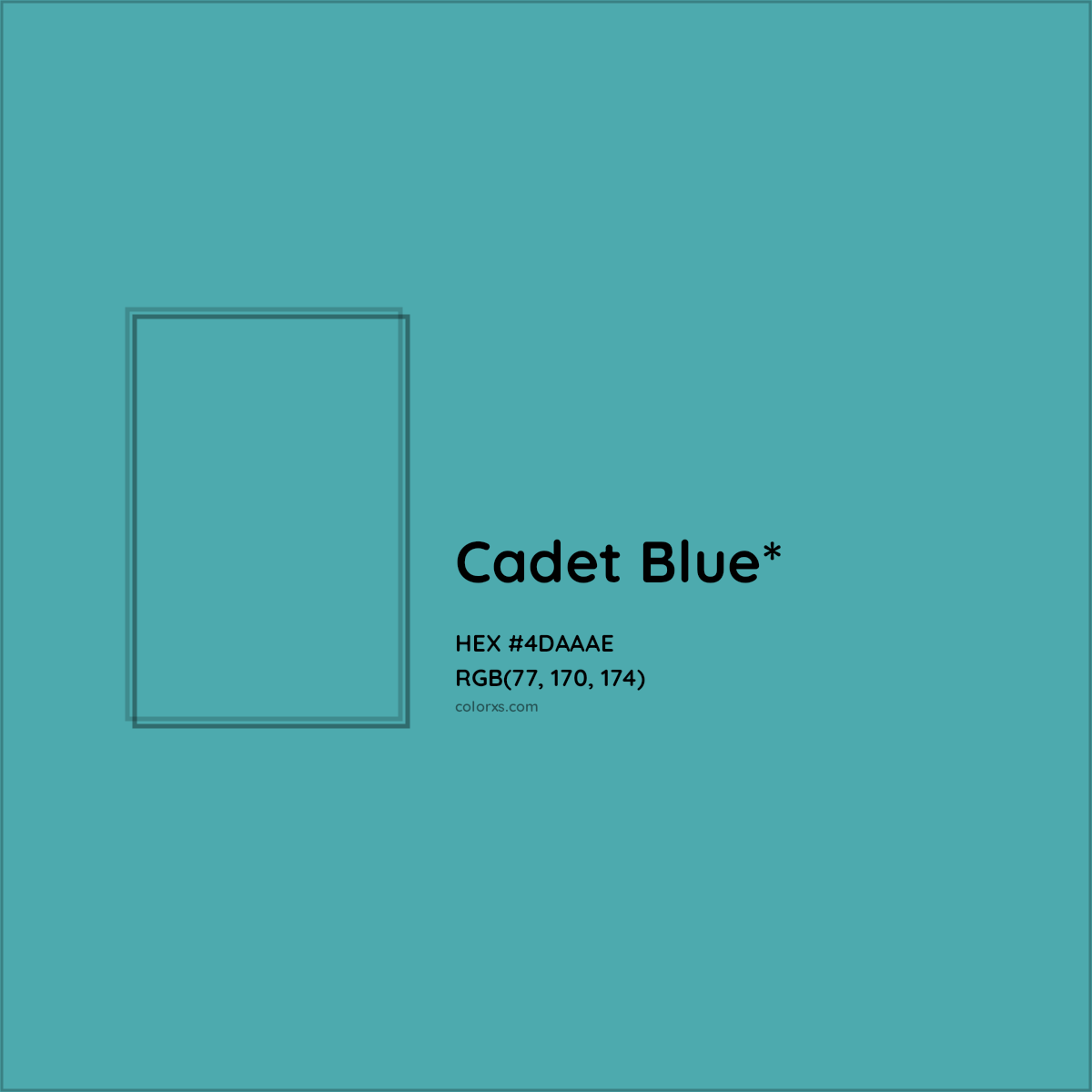 HEX #4DAAAE Color Name, Color Code, Palettes, Similar Paints, Images