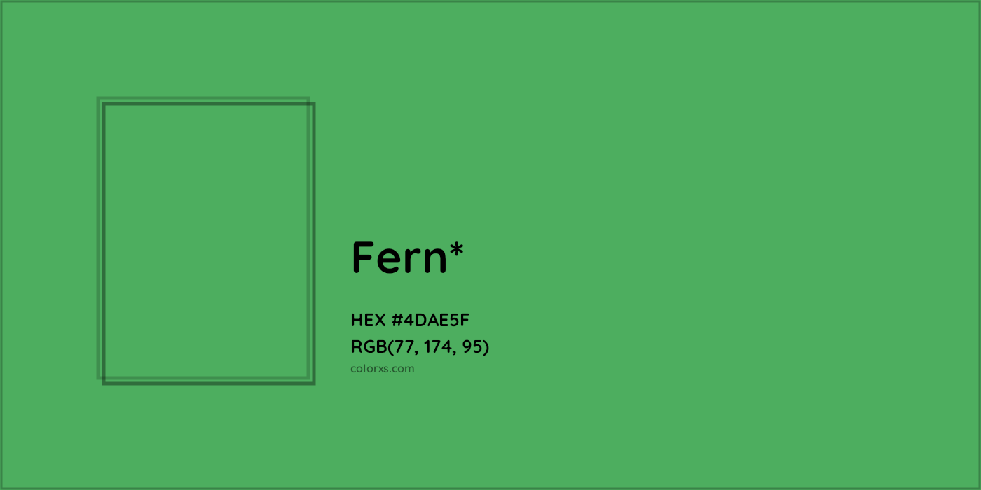 HEX #4DAE5F Color Name, Color Code, Palettes, Similar Paints, Images