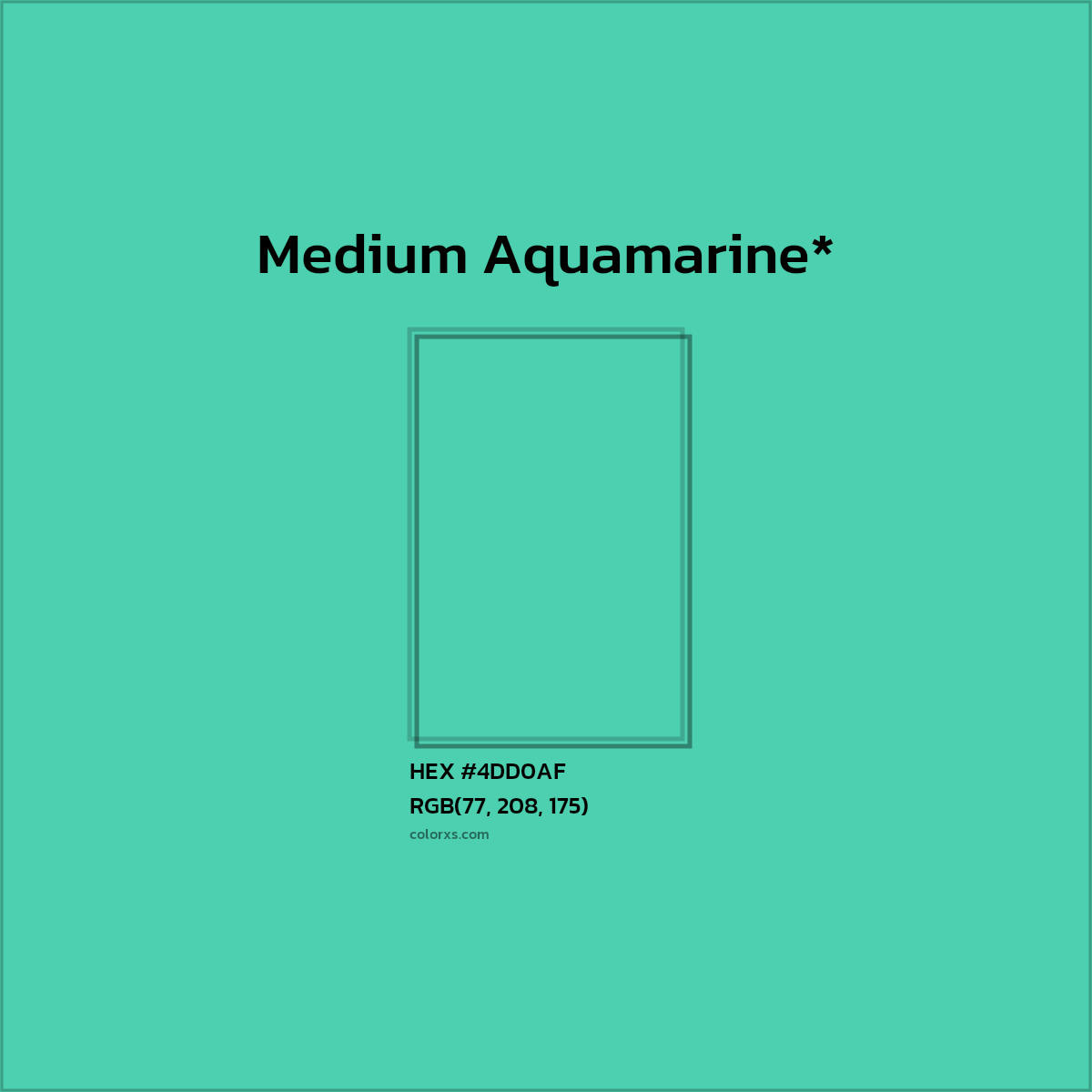 HEX #4DD0AF Color Name, Color Code, Palettes, Similar Paints, Images