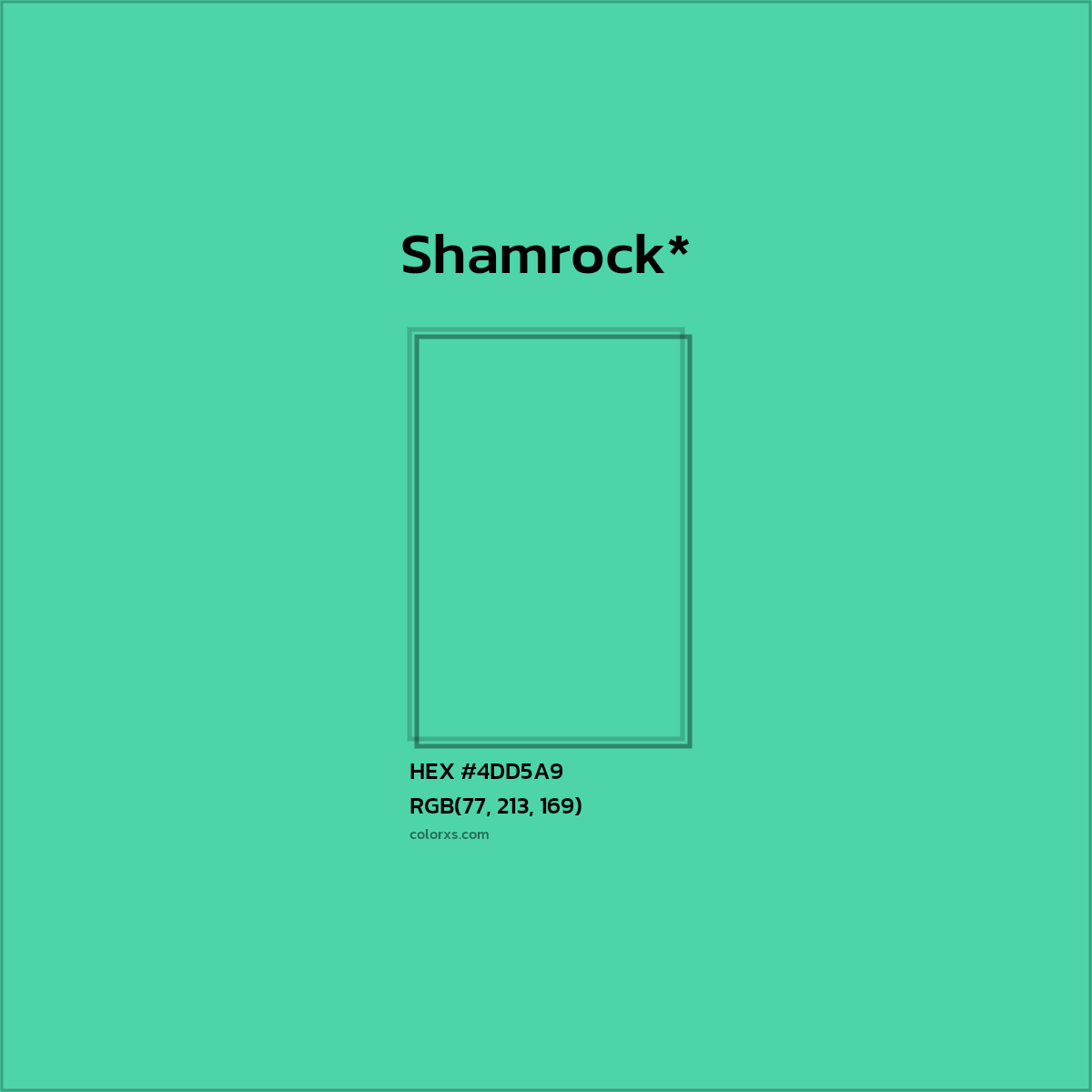 HEX #4DD5A9 Color Name, Color Code, Palettes, Similar Paints, Images