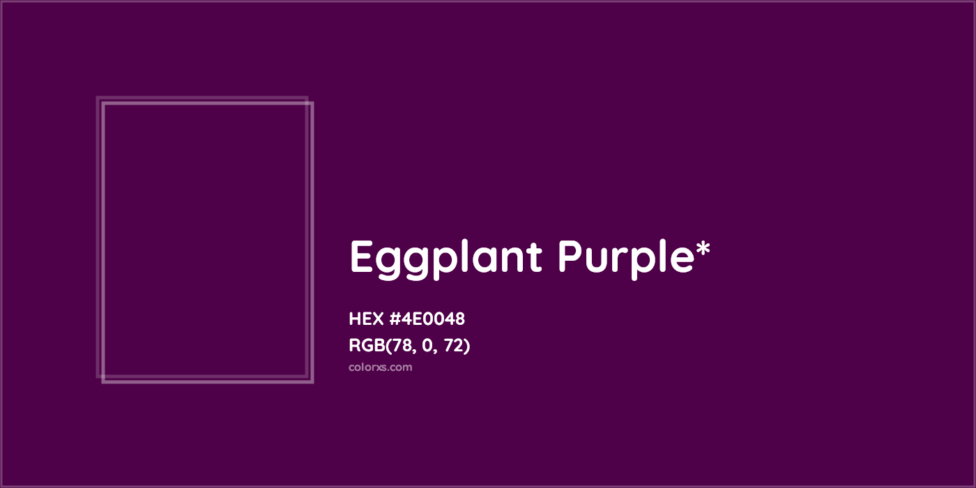 HEX #4E0048 Color Name, Color Code, Palettes, Similar Paints, Images