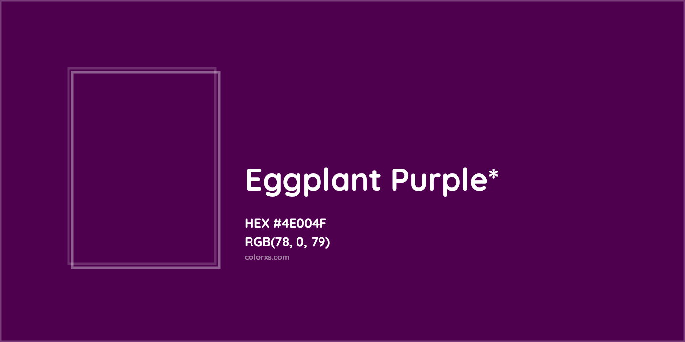 HEX #4E004F Color Name, Color Code, Palettes, Similar Paints, Images