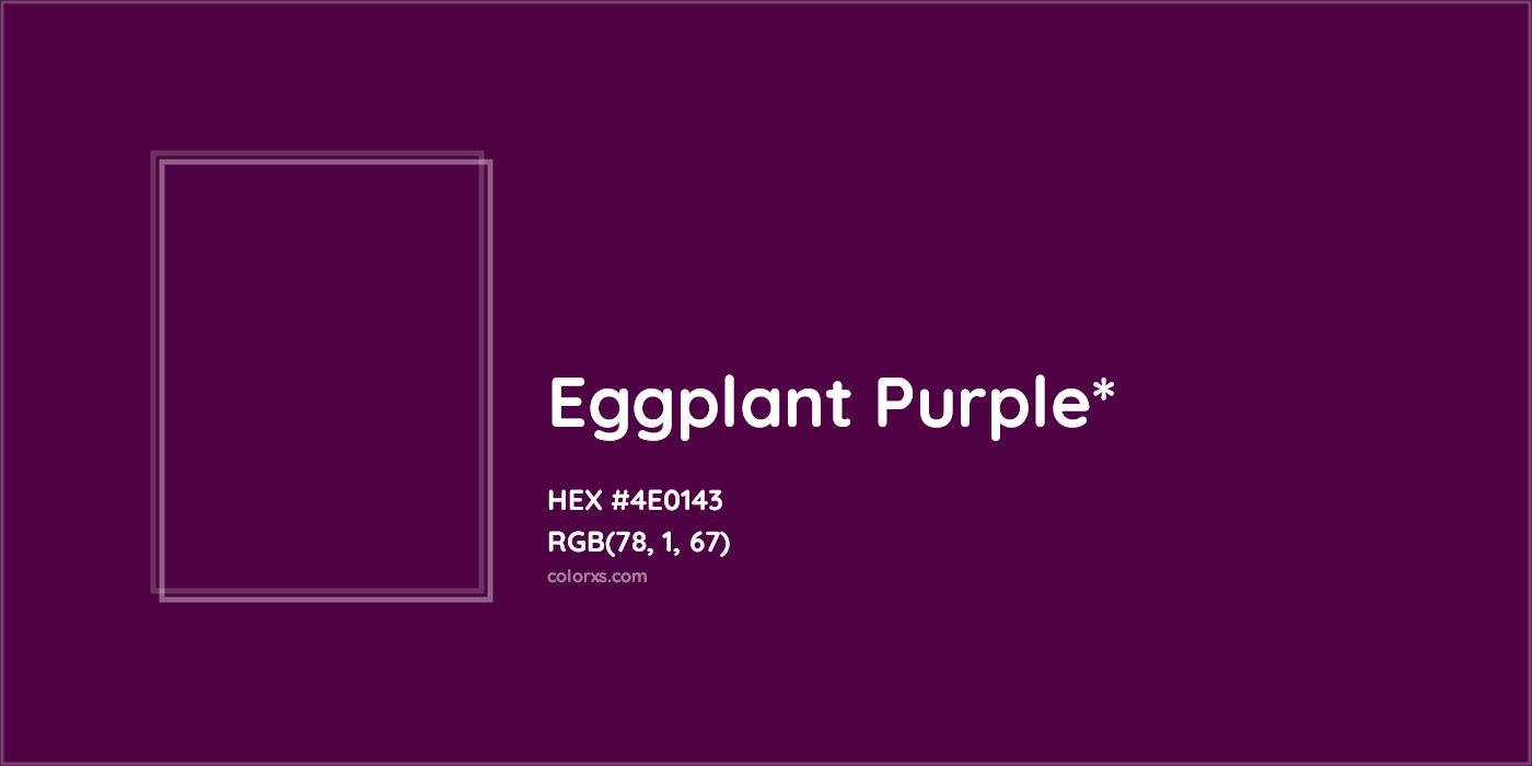 HEX #4E0143 Color Name, Color Code, Palettes, Similar Paints, Images