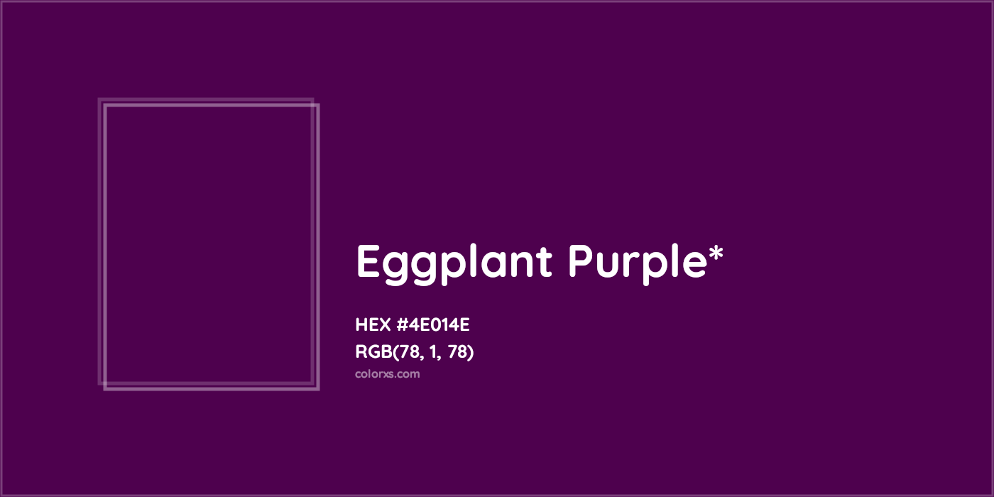 HEX #4E014E Color Name, Color Code, Palettes, Similar Paints, Images