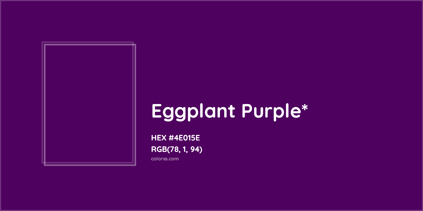 HEX #4E015E Color Name, Color Code, Palettes, Similar Paints, Images