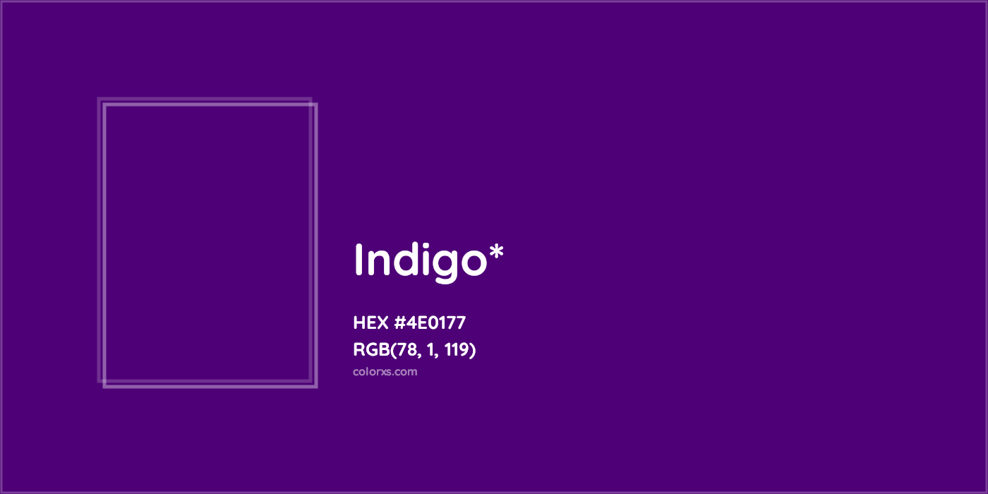 HEX #4E0177 Color Name, Color Code, Palettes, Similar Paints, Images