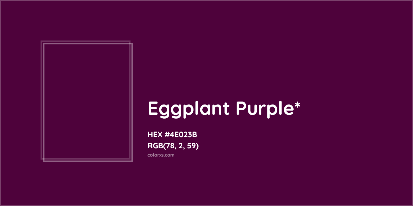 HEX #4E023B Color Name, Color Code, Palettes, Similar Paints, Images