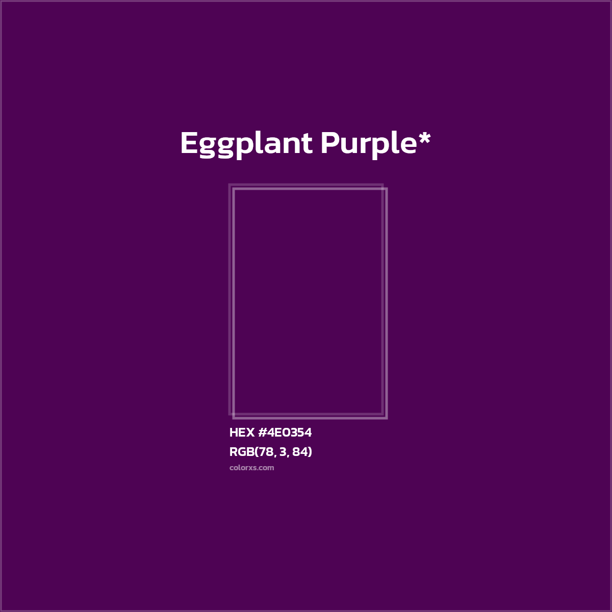 HEX #4E0354 Color Name, Color Code, Palettes, Similar Paints, Images