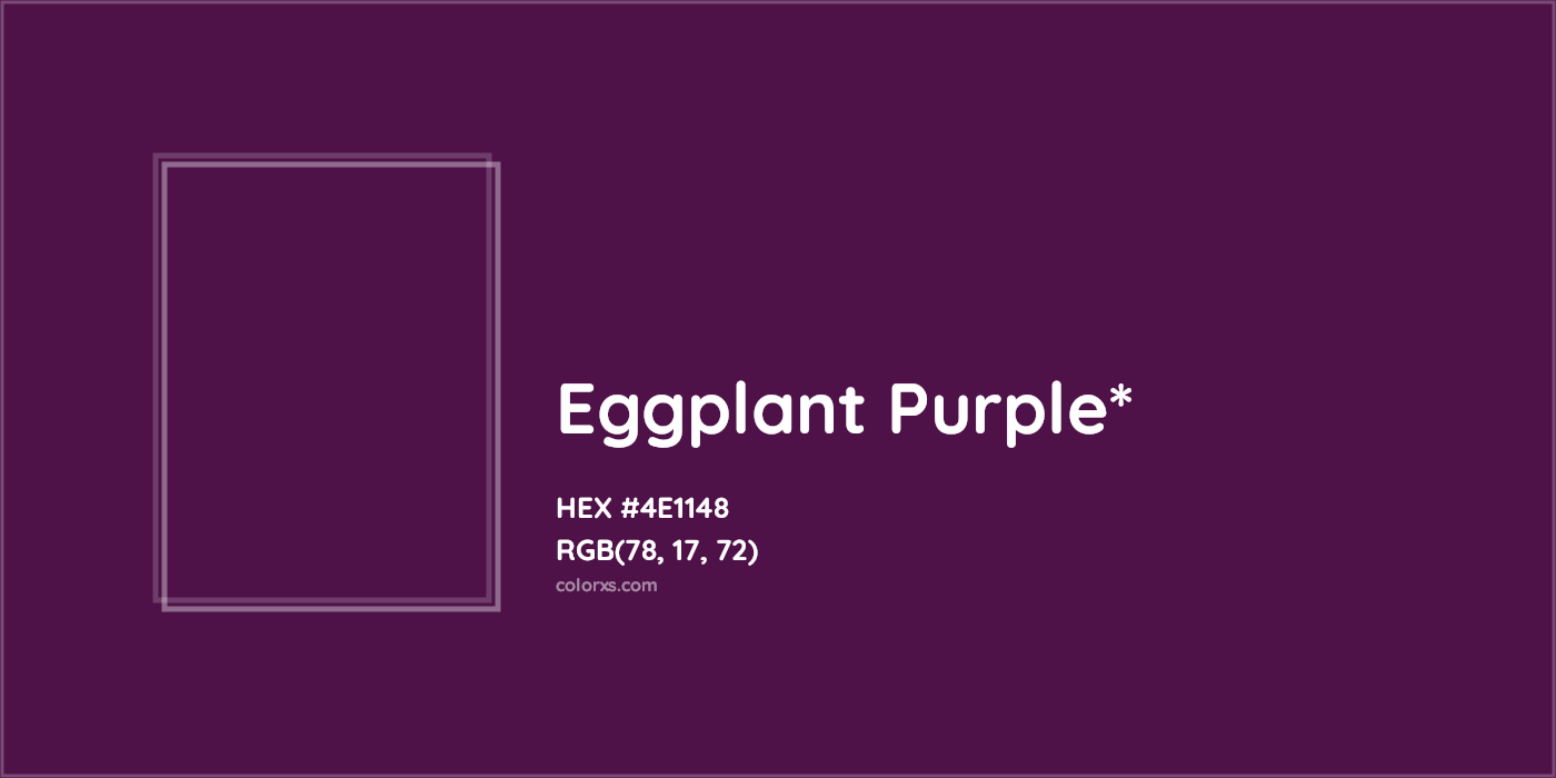 HEX #4E1148 Color Name, Color Code, Palettes, Similar Paints, Images