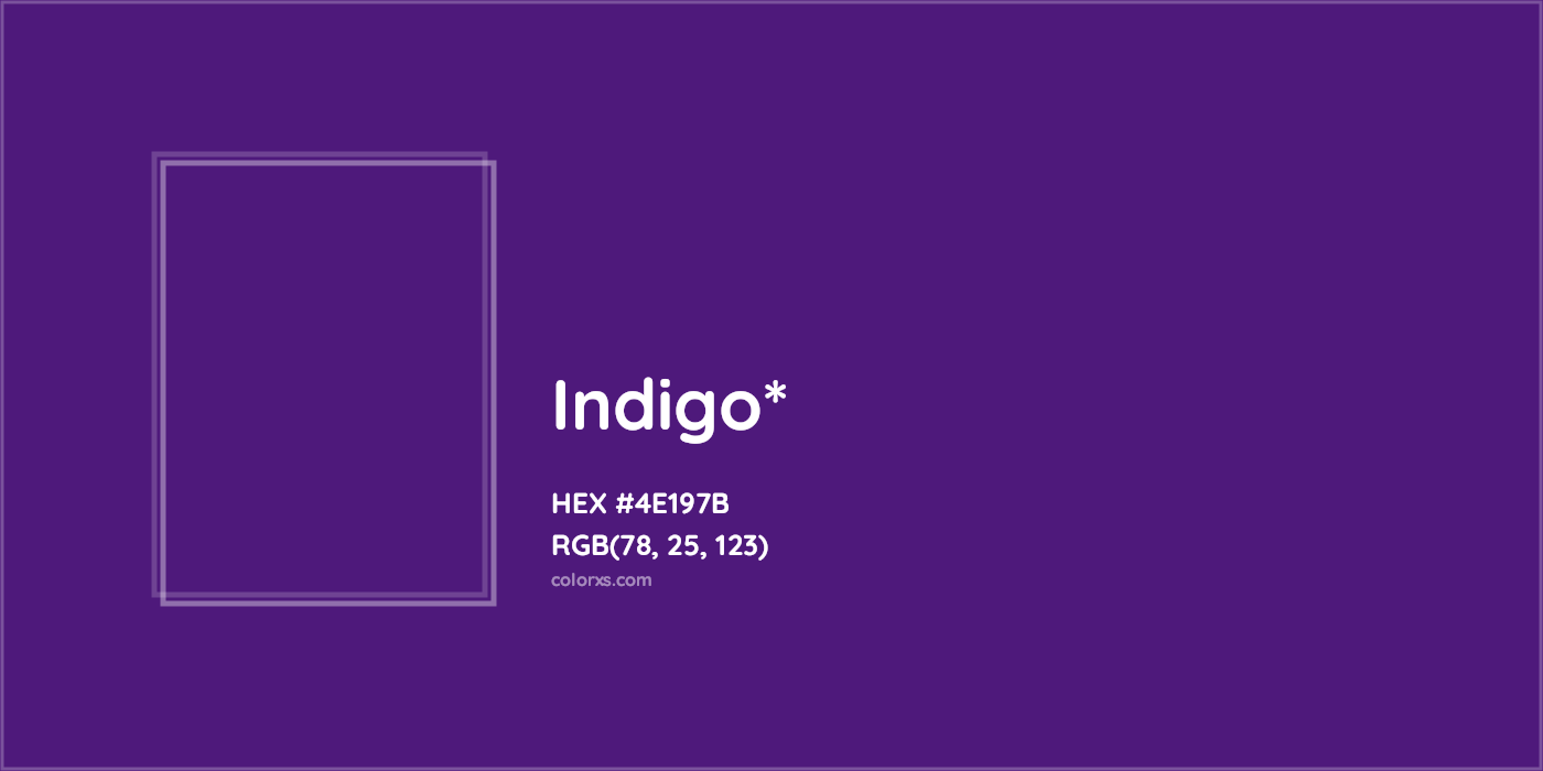 HEX #4E197B Color Name, Color Code, Palettes, Similar Paints, Images