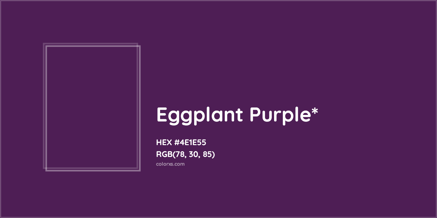 HEX #4E1E55 Color Name, Color Code, Palettes, Similar Paints, Images