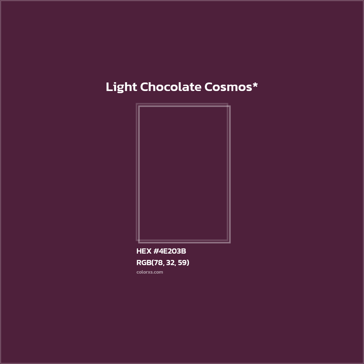 HEX #4E203B Color Name, Color Code, Palettes, Similar Paints, Images