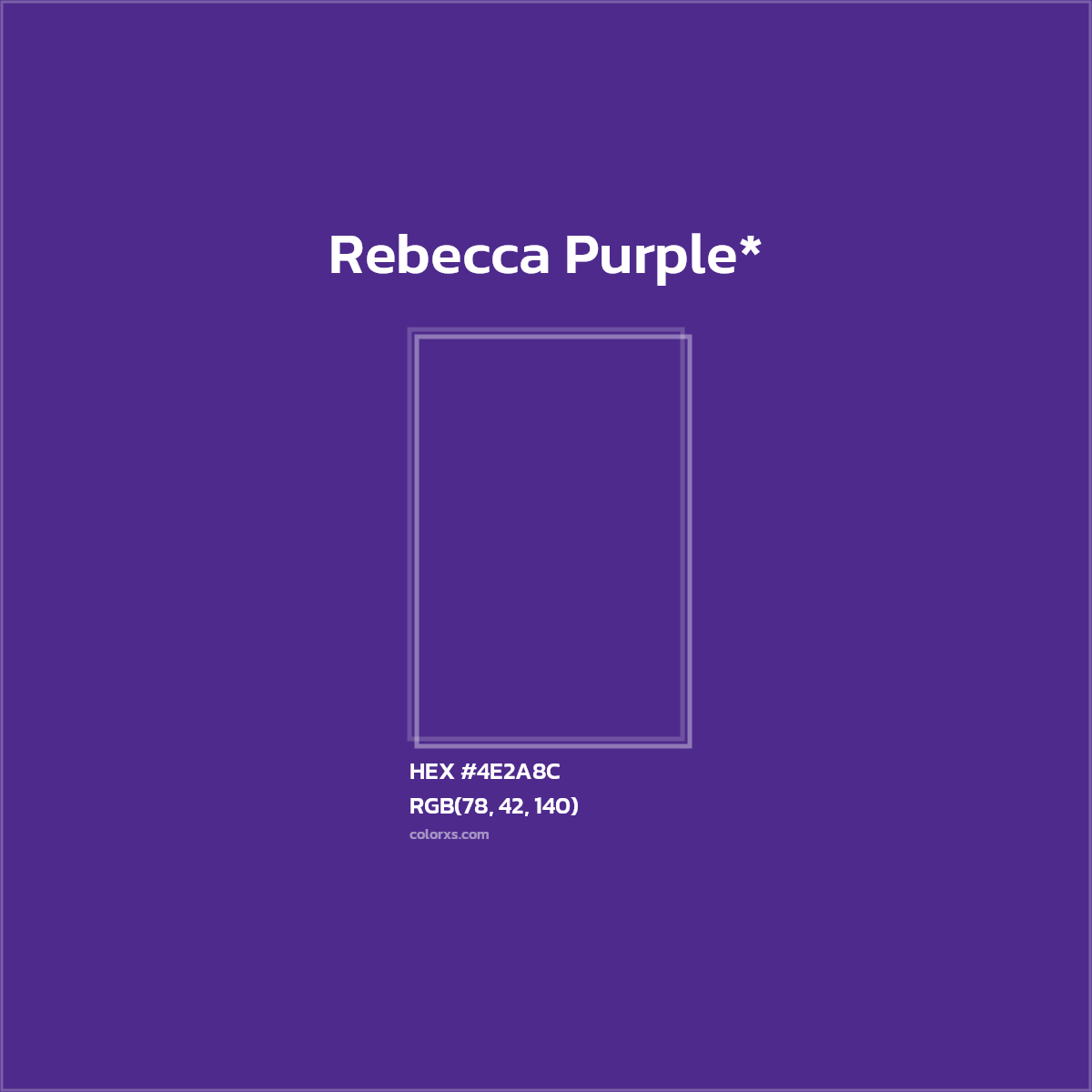 HEX #4E2A8C Color Name, Color Code, Palettes, Similar Paints, Images