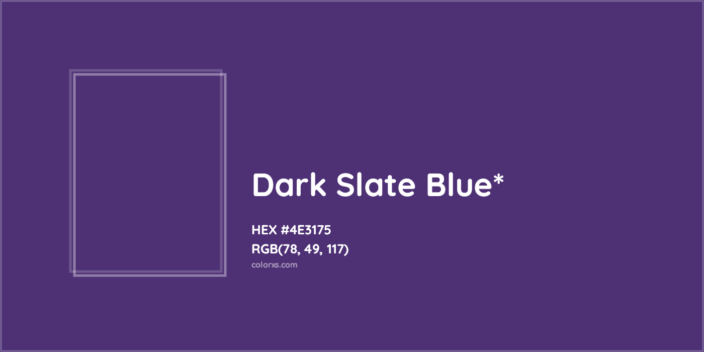 HEX #4E3175 Color Name, Color Code, Palettes, Similar Paints, Images