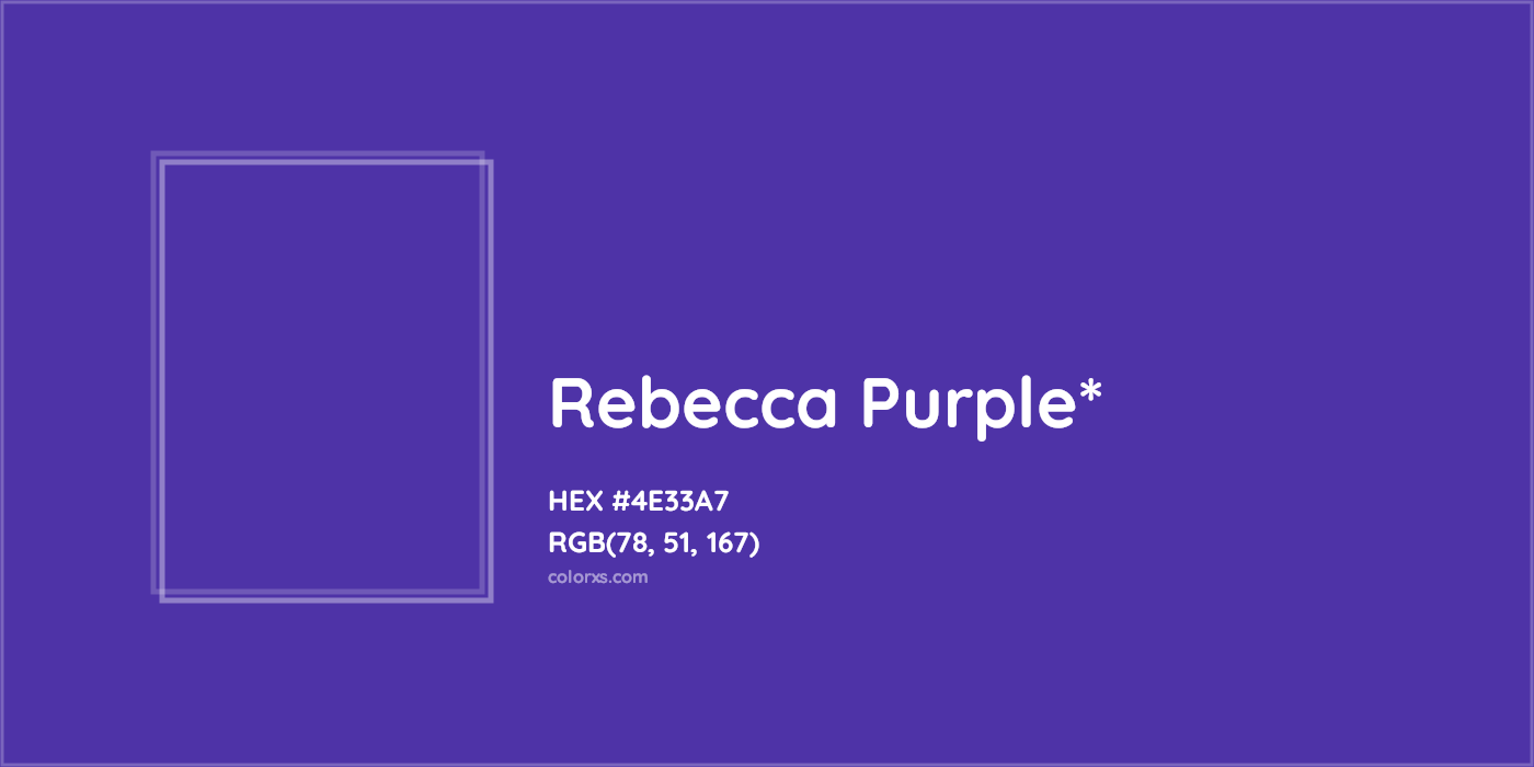 HEX #4E33A7 Color Name, Color Code, Palettes, Similar Paints, Images