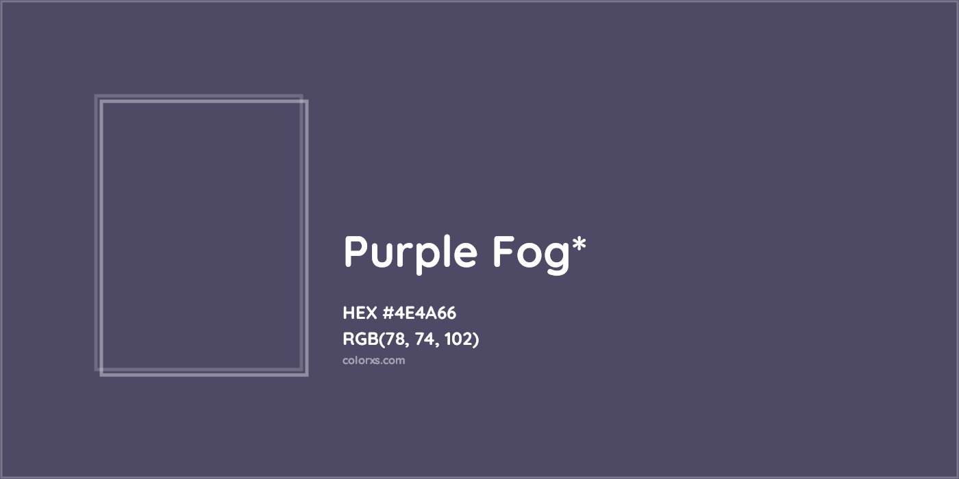 HEX #4E4A66 Color Name, Color Code, Palettes, Similar Paints, Images