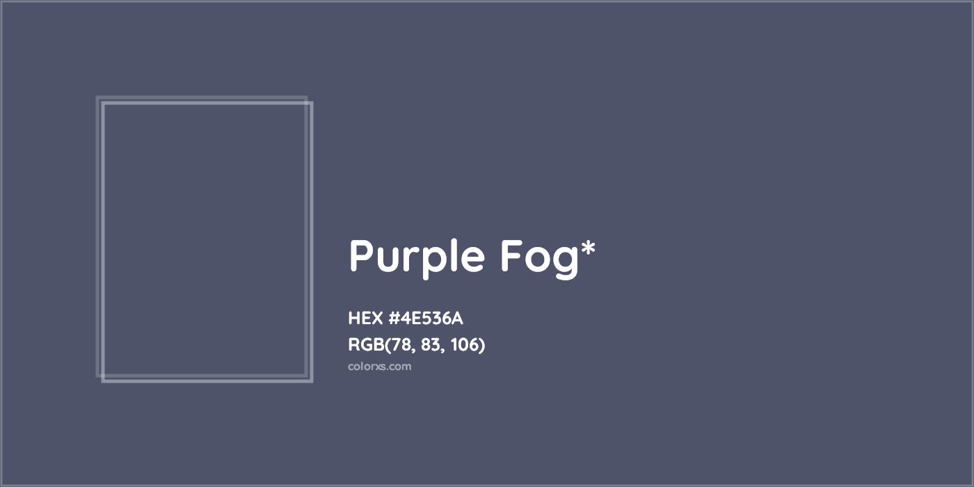 HEX #4E536A Color Name, Color Code, Palettes, Similar Paints, Images