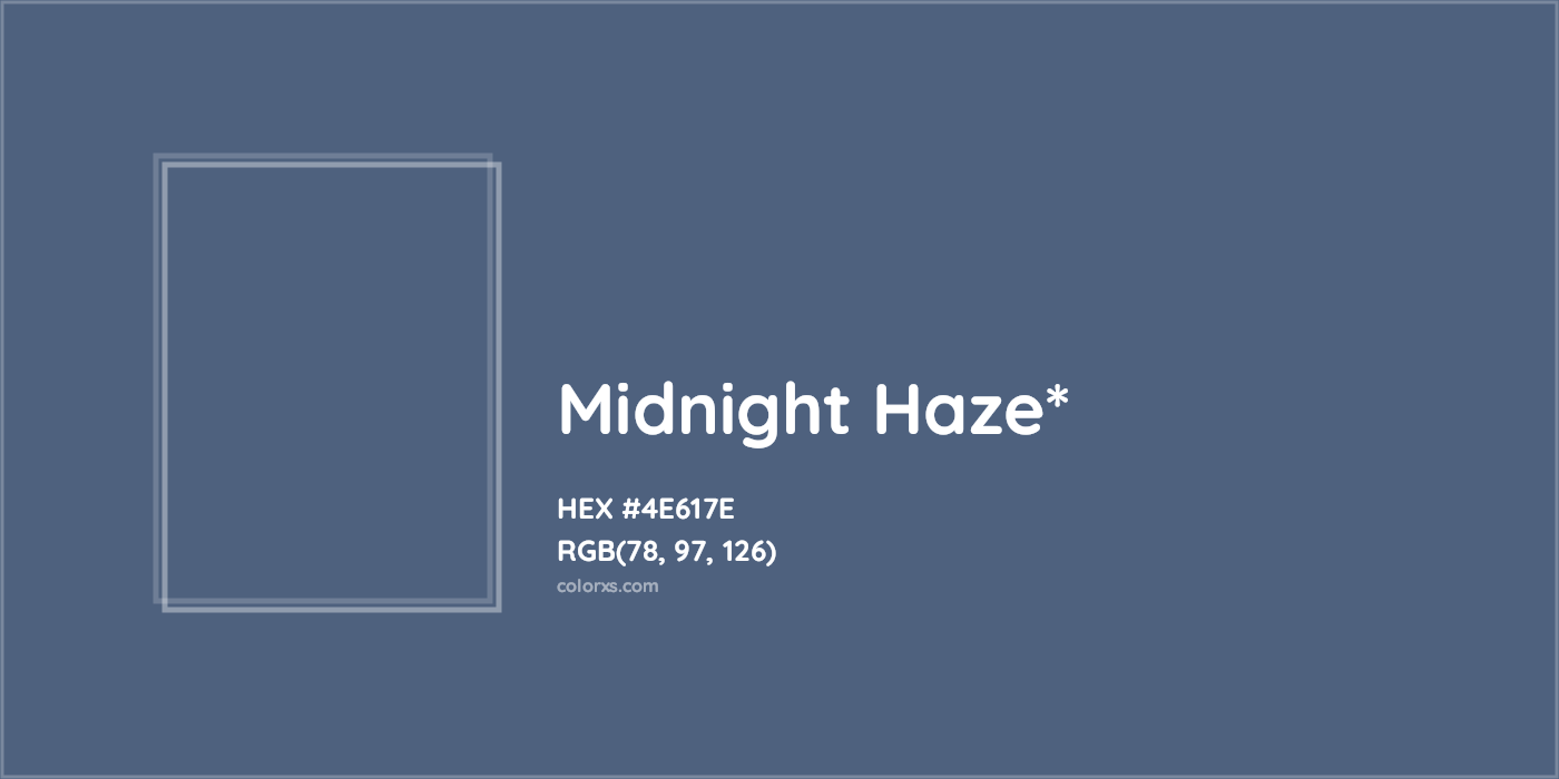 HEX #4E617E Color Name, Color Code, Palettes, Similar Paints, Images