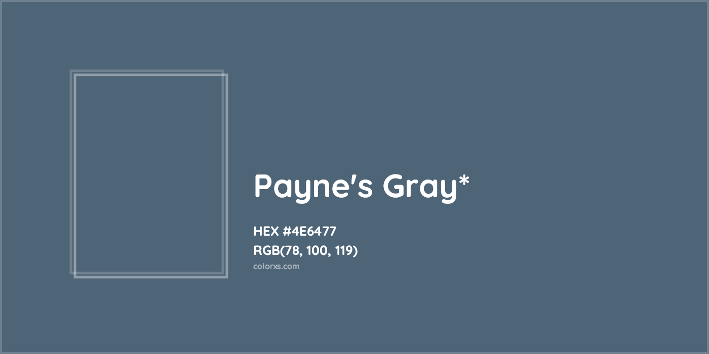 HEX #4E6477 Color Name, Color Code, Palettes, Similar Paints, Images