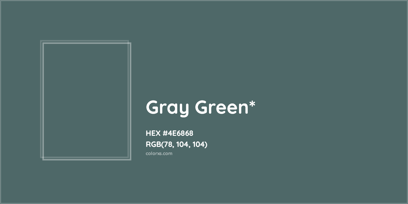 HEX #4E6868 Color Name, Color Code, Palettes, Similar Paints, Images