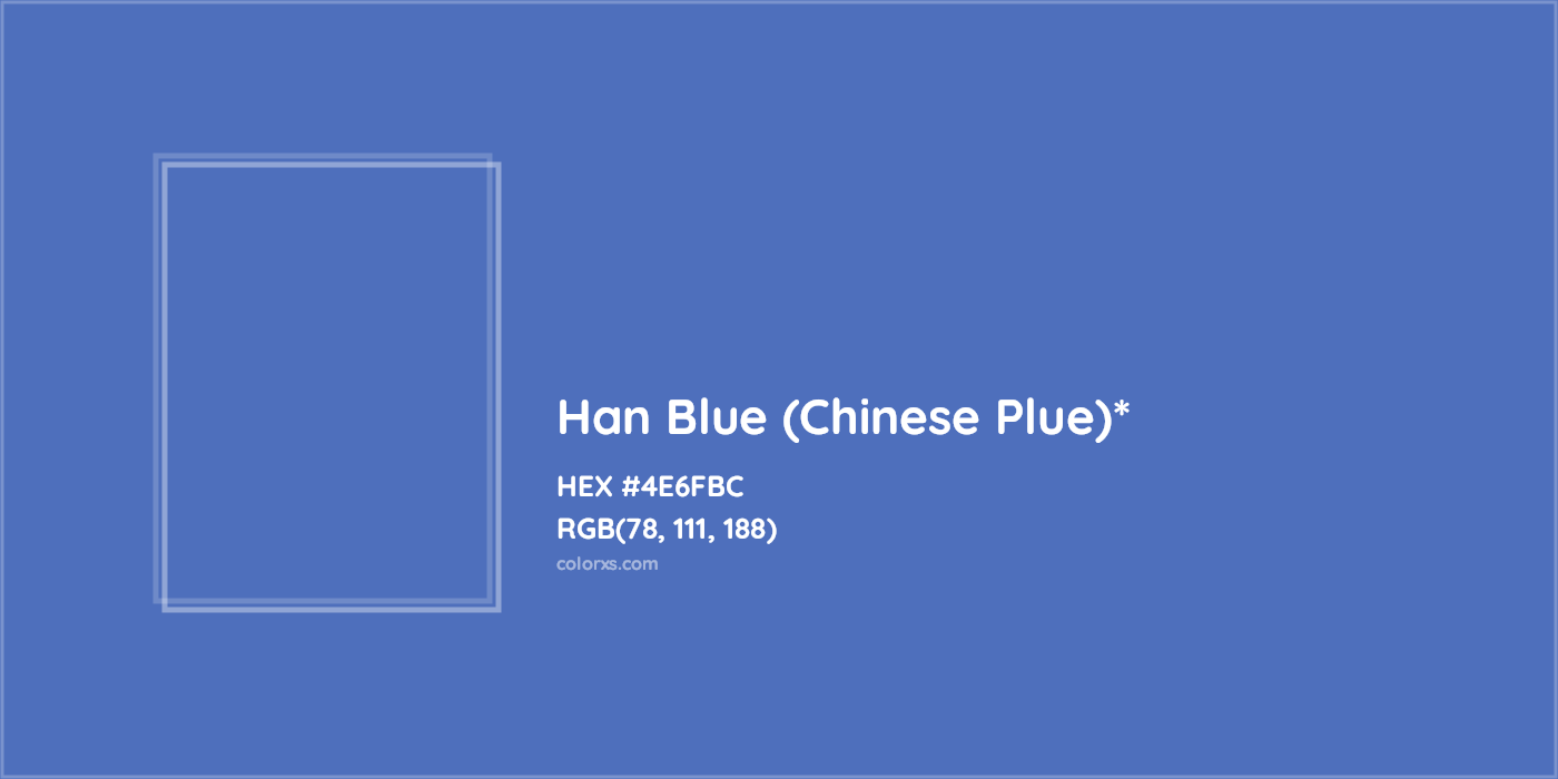 HEX #4E6FBC Color Name, Color Code, Palettes, Similar Paints, Images