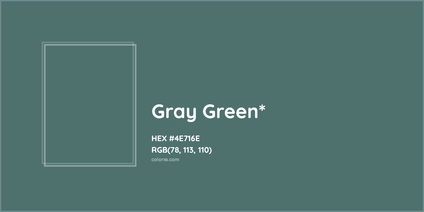 HEX #4E716E Color Name, Color Code, Palettes, Similar Paints, Images