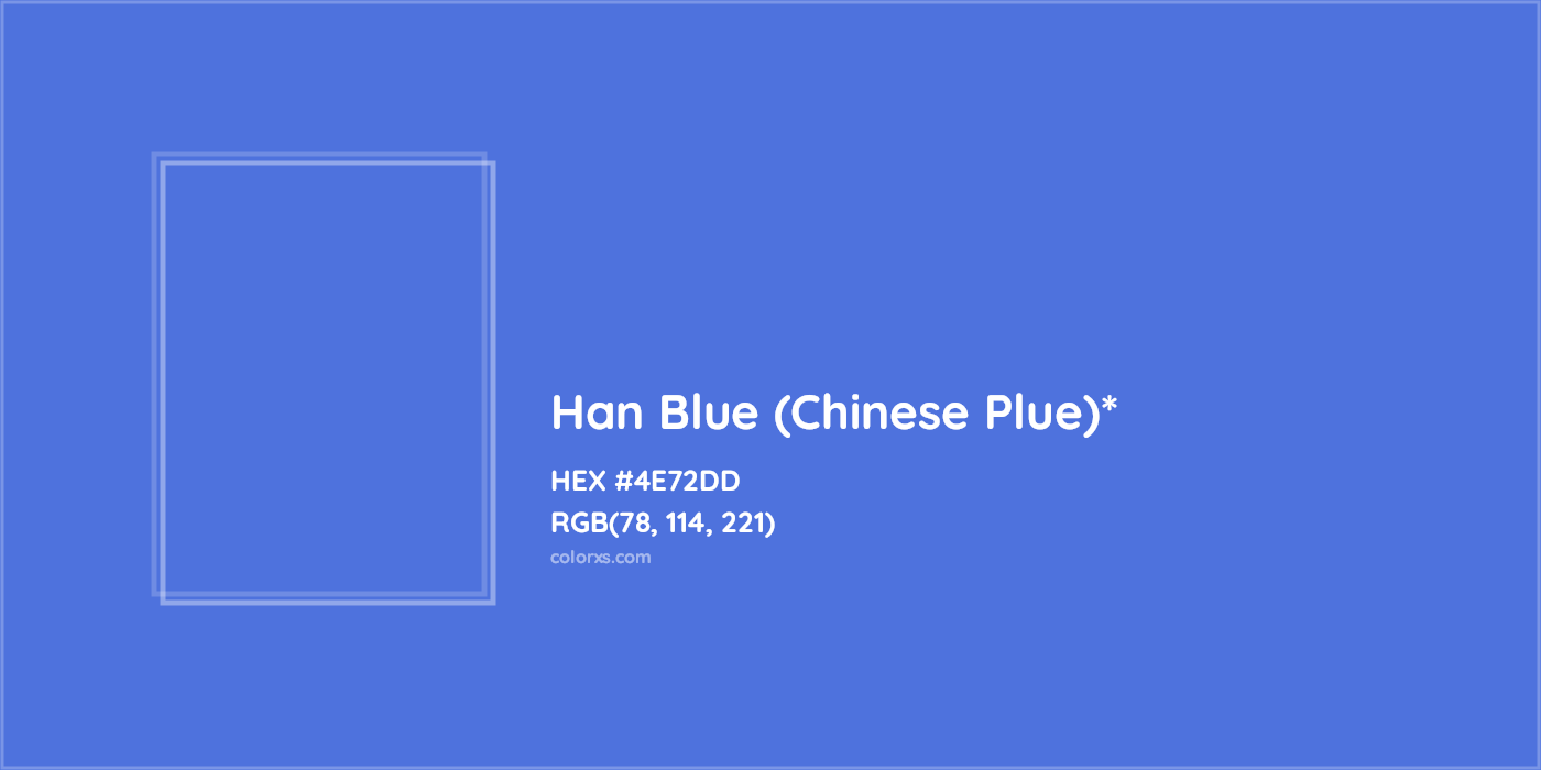 HEX #4E72DD Color Name, Color Code, Palettes, Similar Paints, Images
