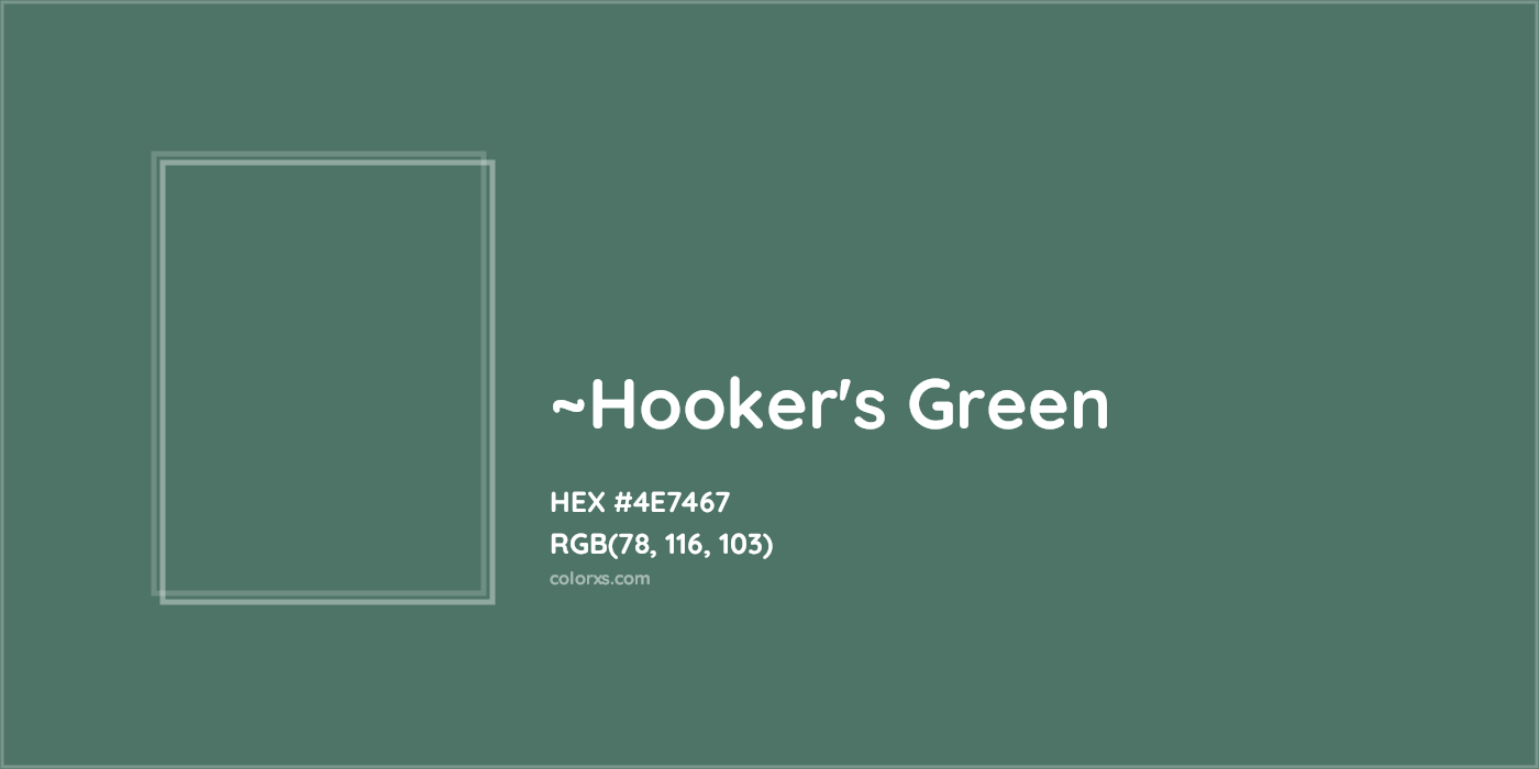 HEX #4E7467 Color Name, Color Code, Palettes, Similar Paints, Images