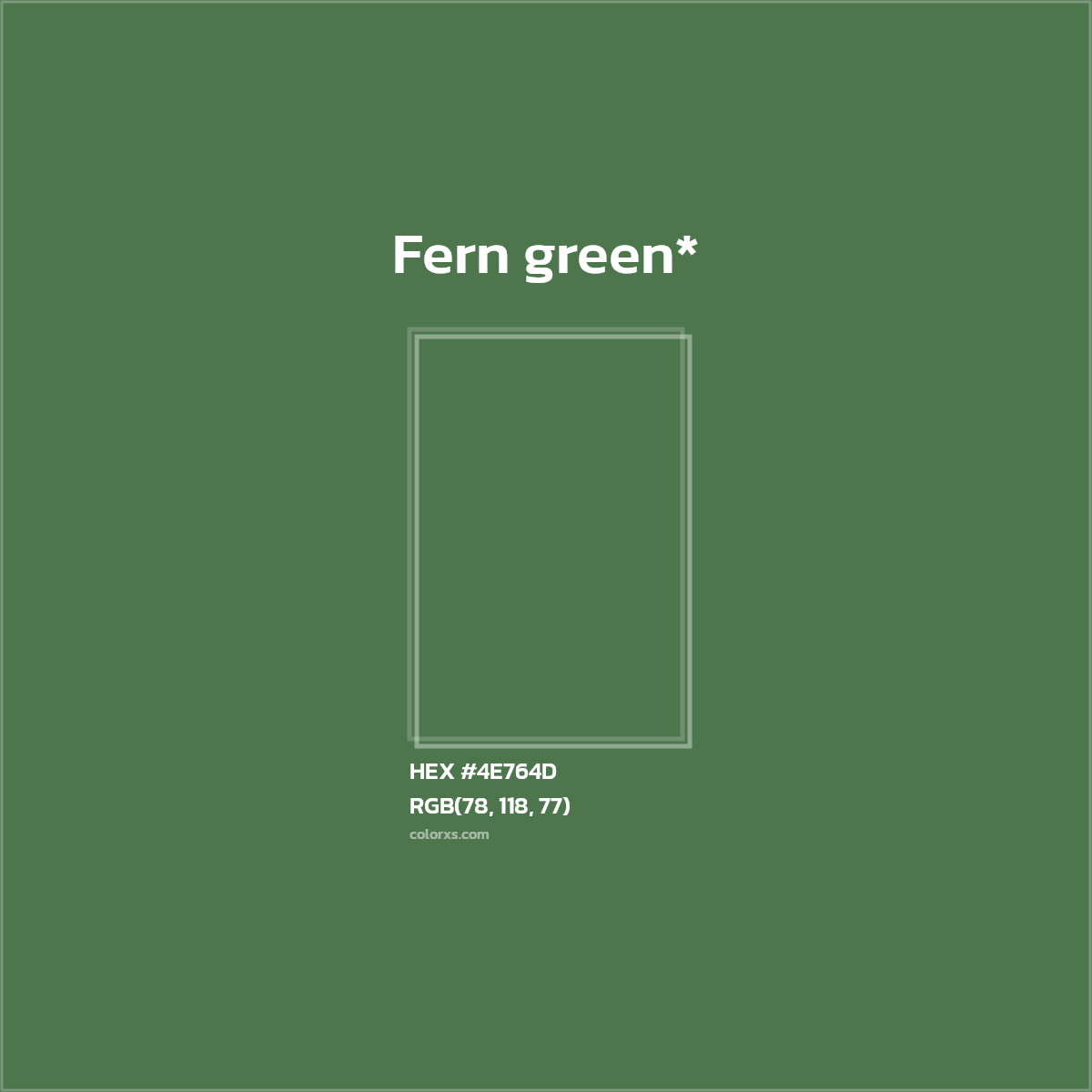 HEX #4E764D Color Name, Color Code, Palettes, Similar Paints, Images
