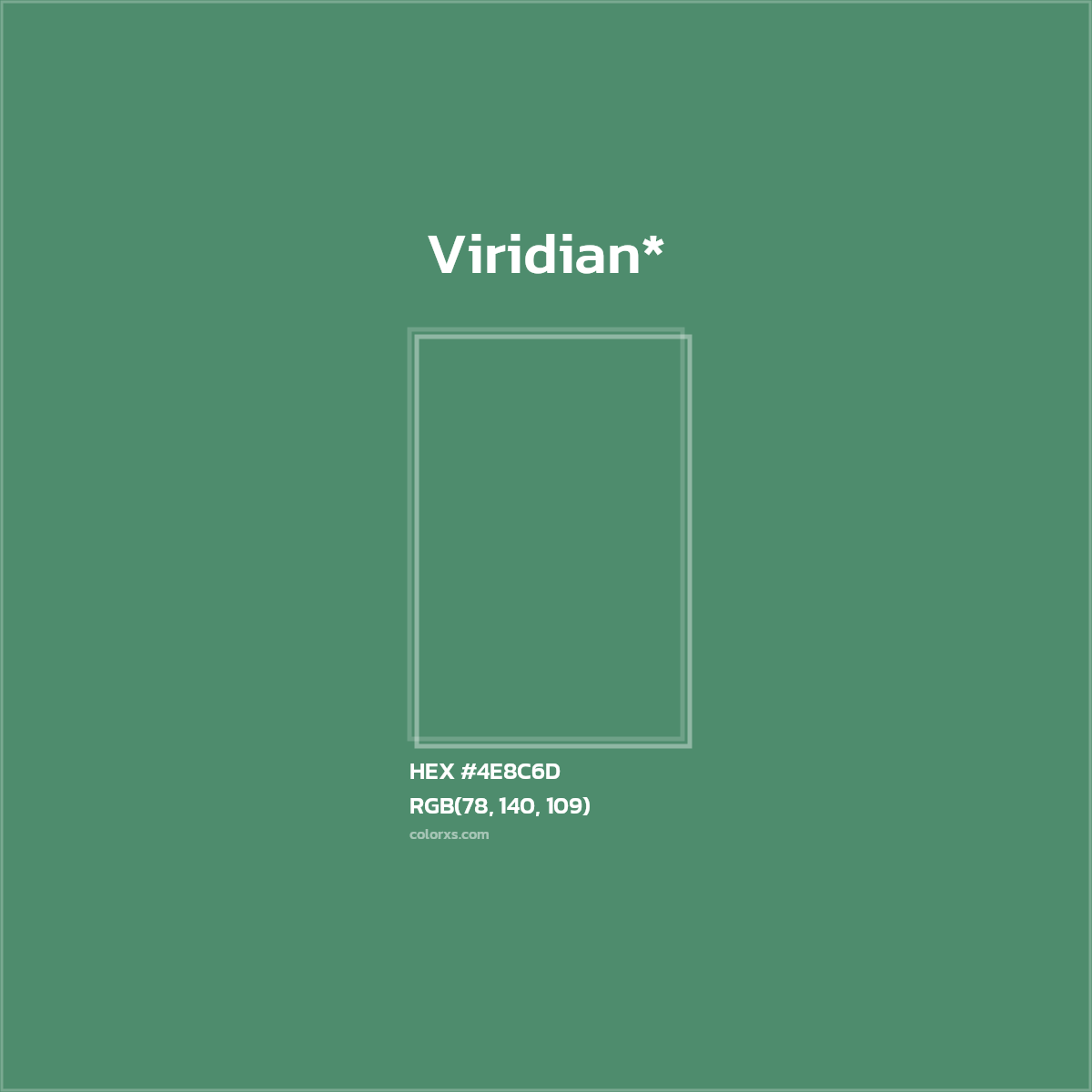 HEX #4E8C6D Color Name, Color Code, Palettes, Similar Paints, Images