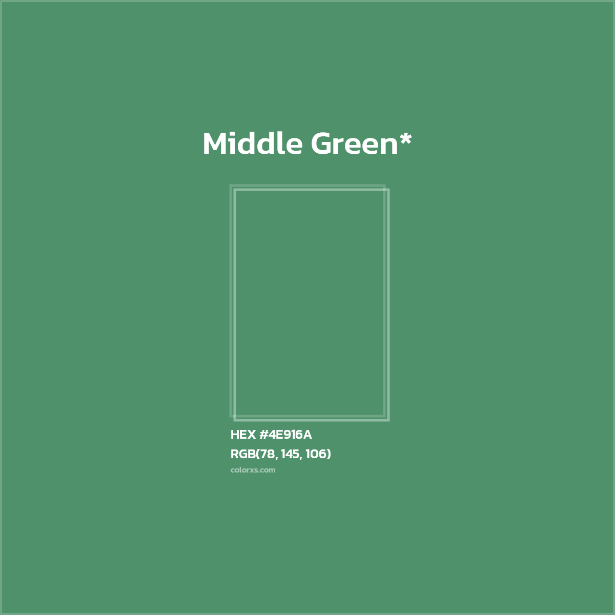 HEX #4E916A Color Name, Color Code, Palettes, Similar Paints, Images