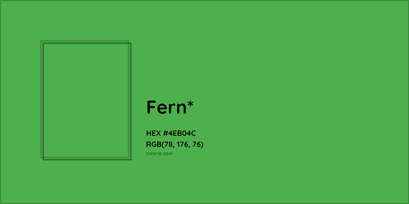 HEX #4EB04C Color Name, Color Code, Palettes, Similar Paints, Images
