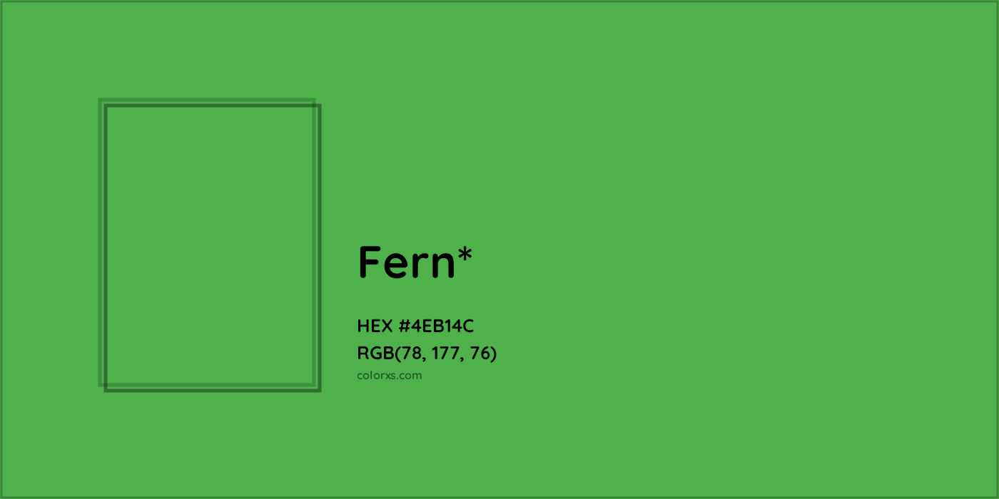 HEX #4EB14C Color Name, Color Code, Palettes, Similar Paints, Images