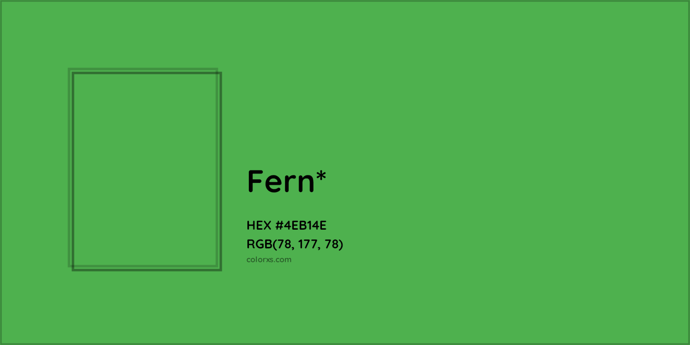 HEX #4EB14E Color Name, Color Code, Palettes, Similar Paints, Images
