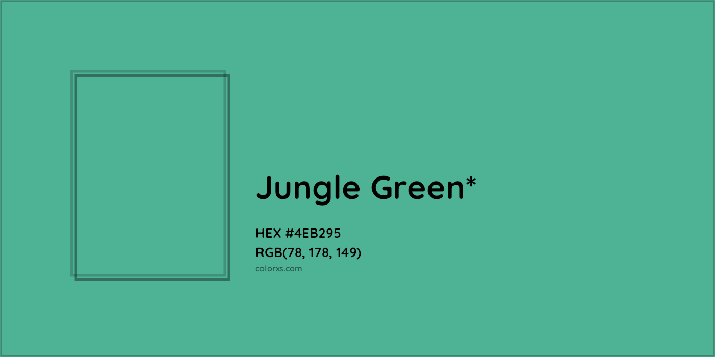 HEX #4EB295 Color Name, Color Code, Palettes, Similar Paints, Images