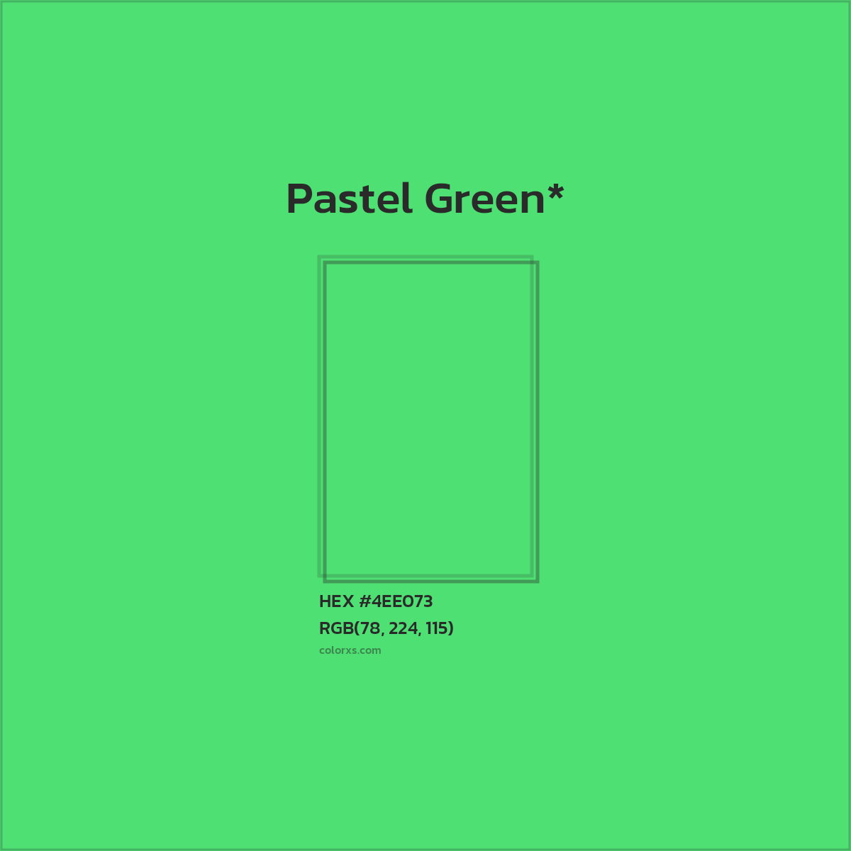 HEX #4EE073 Color Name, Color Code, Palettes, Similar Paints, Images