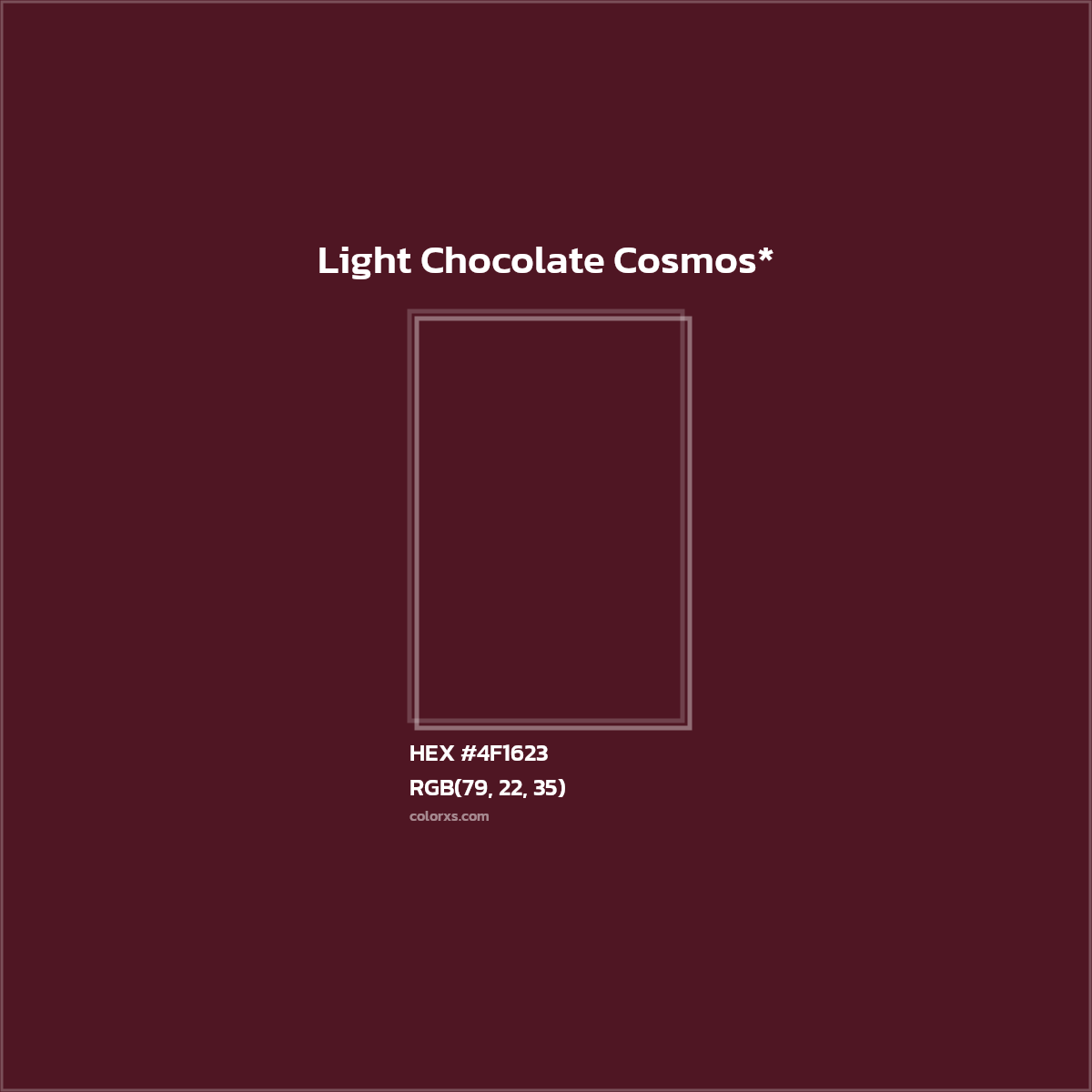 HEX #4F1623 Color Name, Color Code, Palettes, Similar Paints, Images