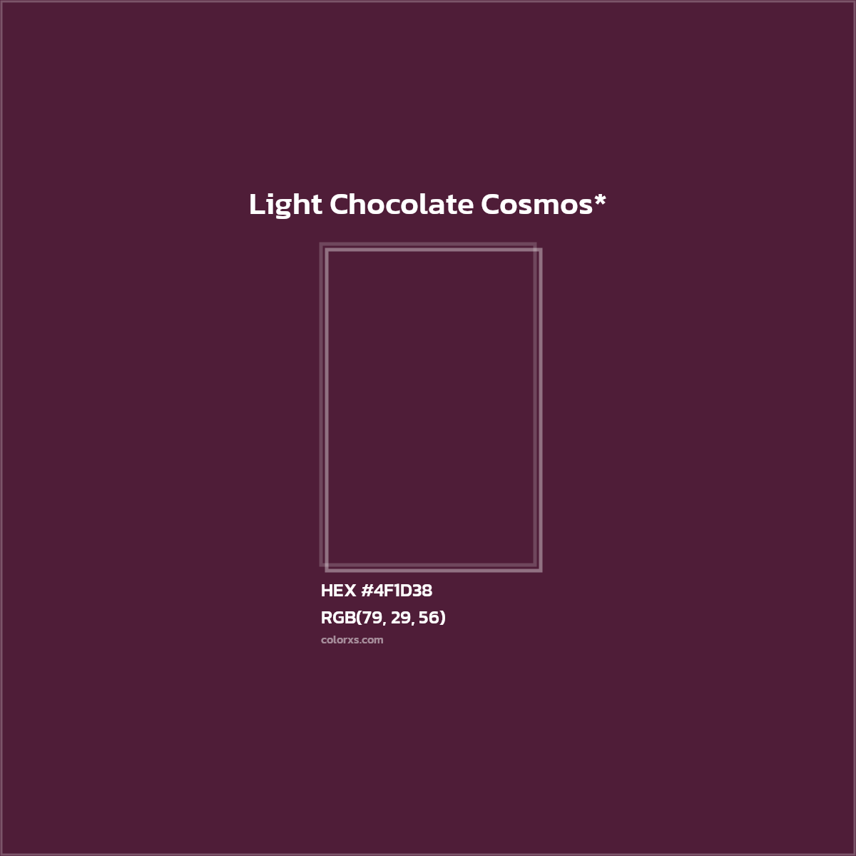 HEX #4F1D38 Color Name, Color Code, Palettes, Similar Paints, Images