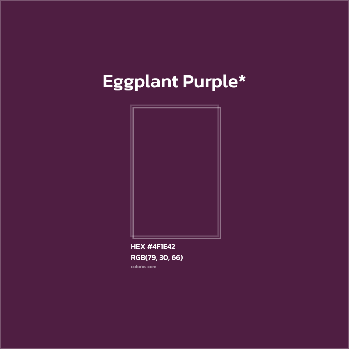 HEX #4F1E42 Color Name, Color Code, Palettes, Similar Paints, Images