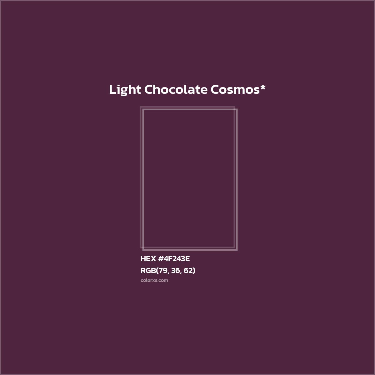 HEX #4F243E Color Name, Color Code, Palettes, Similar Paints, Images