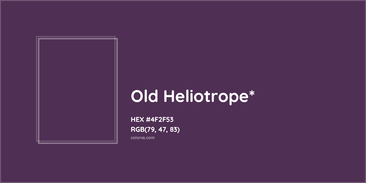 HEX #4F2F53 Color Name, Color Code, Palettes, Similar Paints, Images