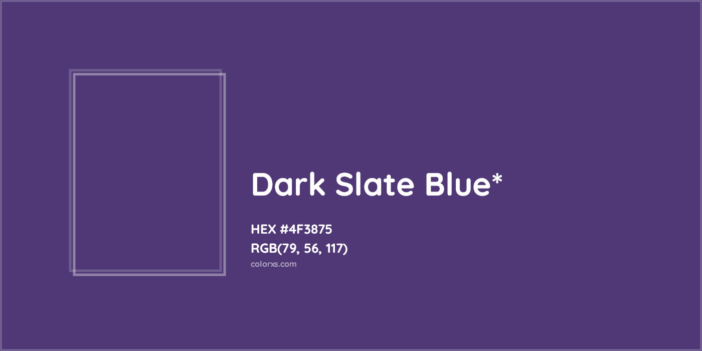 HEX #4F3875 Color Name, Color Code, Palettes, Similar Paints, Images