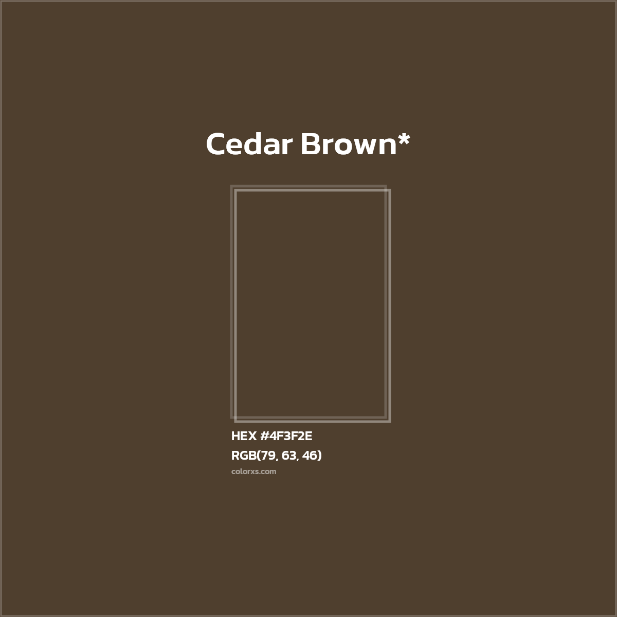HEX #4F3F2E Color Name, Color Code, Palettes, Similar Paints, Images