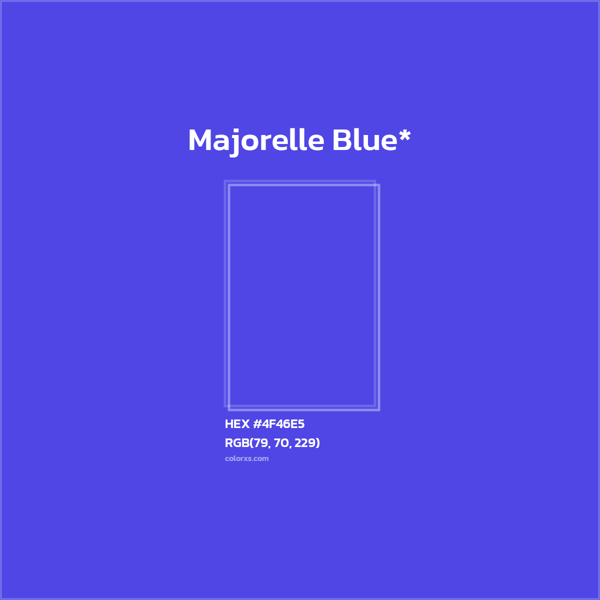 HEX #4F46E5 Color Name, Color Code, Palettes, Similar Paints, Images