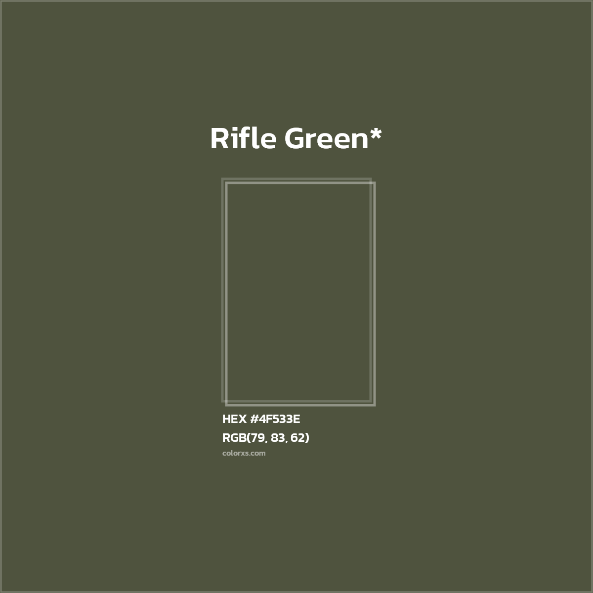 HEX #4F533E Color Name, Color Code, Palettes, Similar Paints, Images