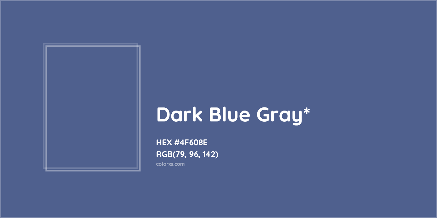 HEX #4F608E Color Name, Color Code, Palettes, Similar Paints, Images