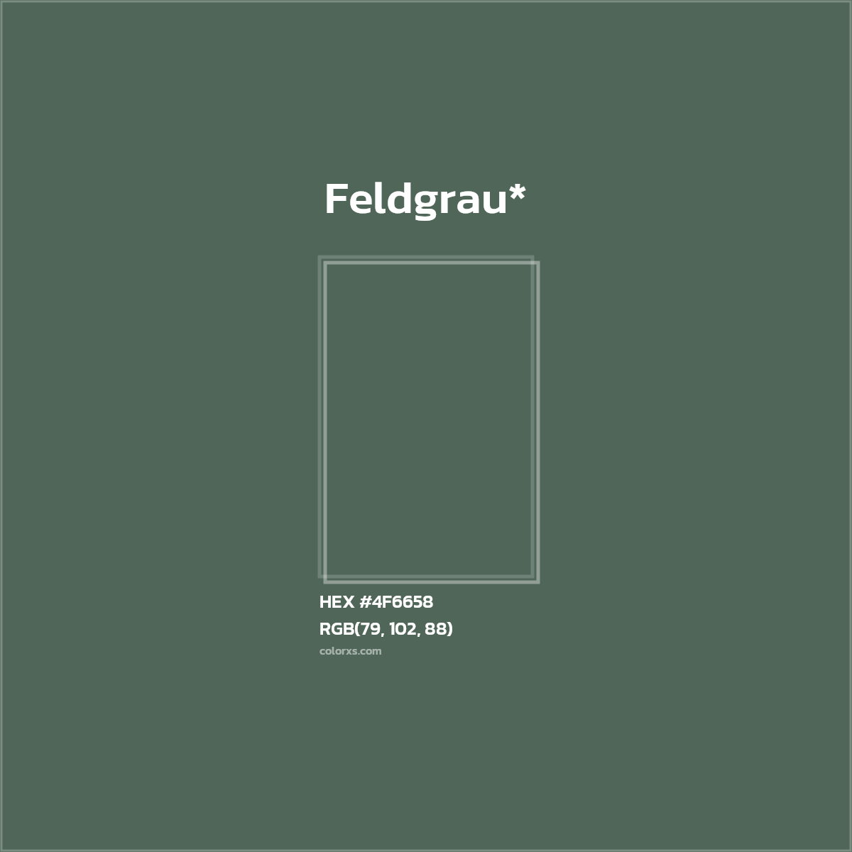 HEX #4F6658 Color Name, Color Code, Palettes, Similar Paints, Images